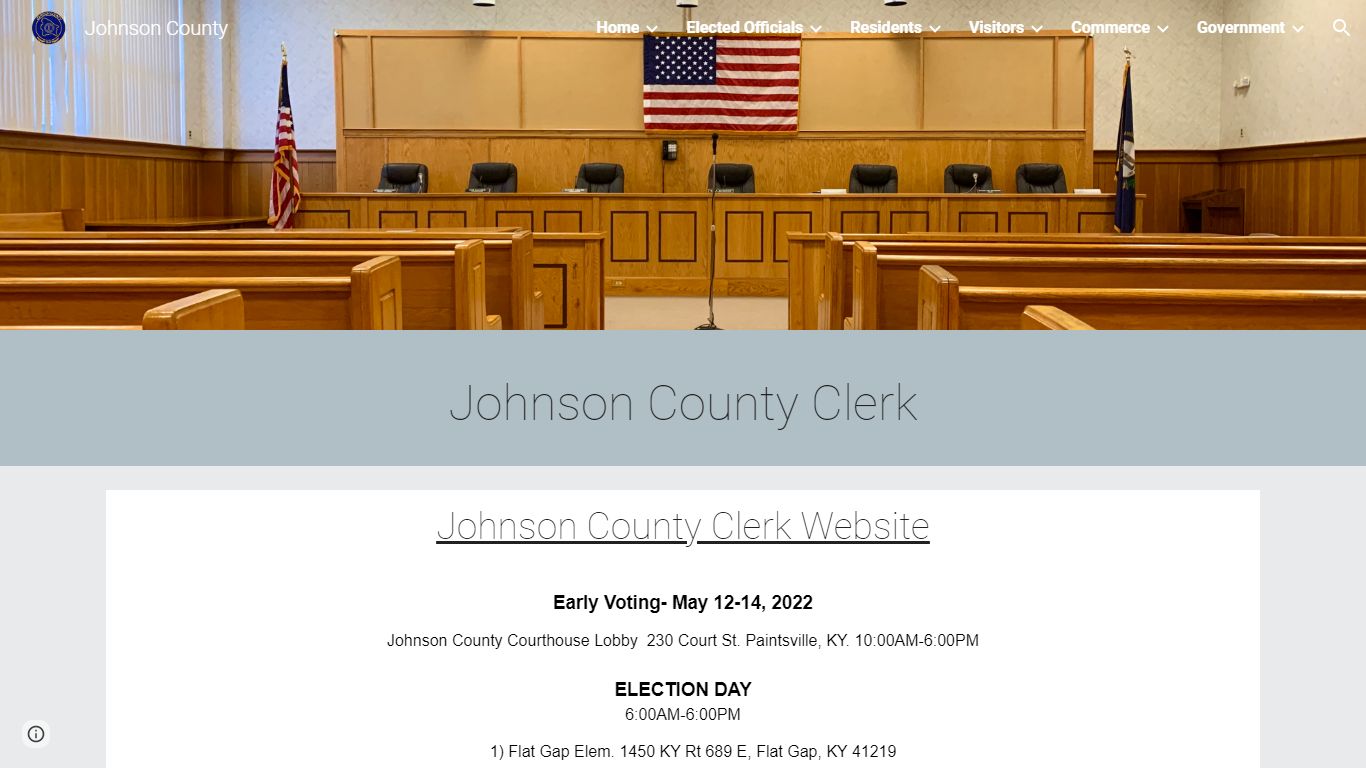 Johnson County - County Court Clerk